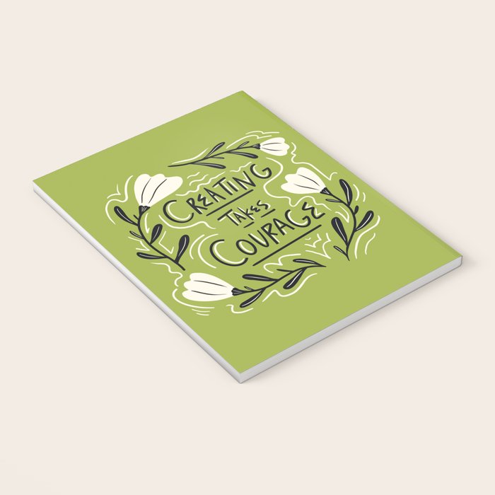 Creating Takes Courage Notebook Gallery Image 3