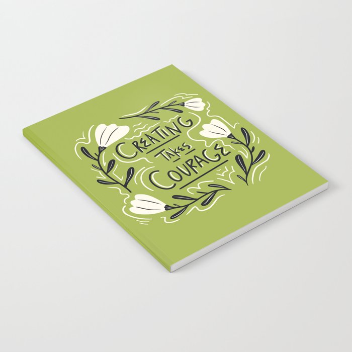 Creating Takes Courage Notebook Gallery Image 1