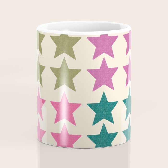 Stars Print Coffee Mug Gallery Image 4