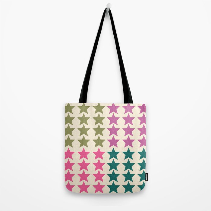 Stars Print Tote Bag Gallery Image 2