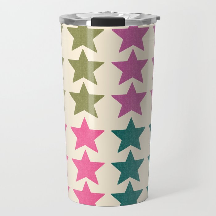 Stars Print Travel Mug Gallery Image 1