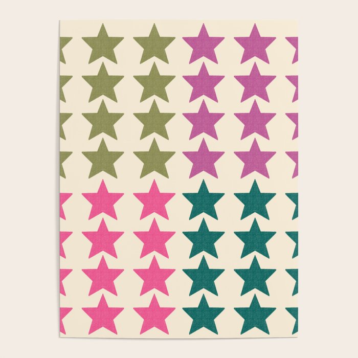 Stars Print Poster Gallery Image 1
