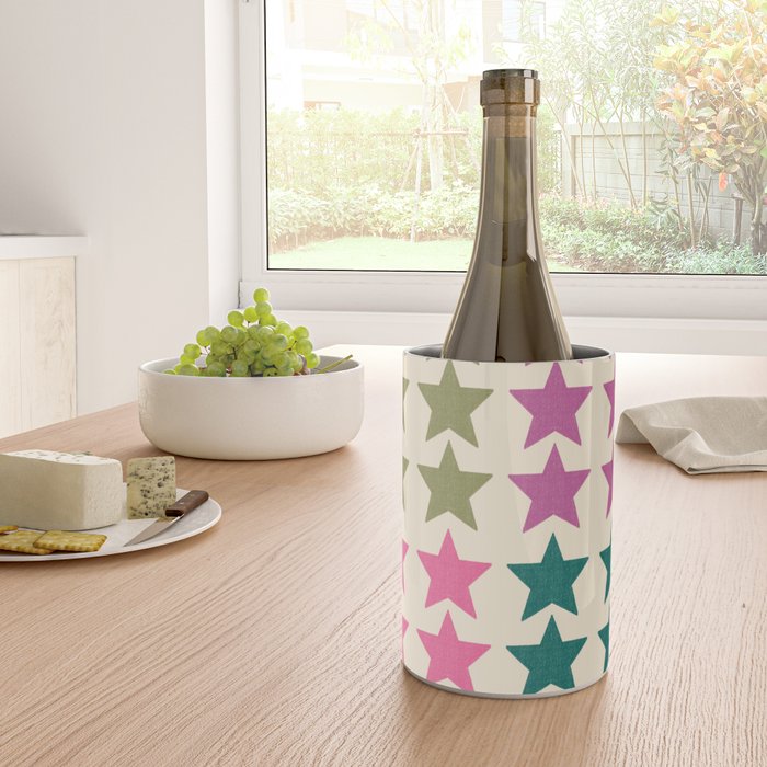 Stars Print Wine Chiller Gallery Image 4