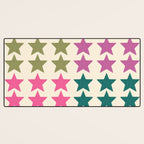 Stars Print Desk Mat Gallery Image 3