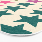 Stars Print Bath Mat Gallery Image 3