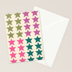 Stars Print Stationery Card Gallery Image 2
