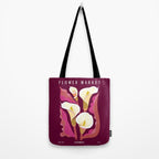 Flower Market Calla Lily Tote Bag Gallery Image 2