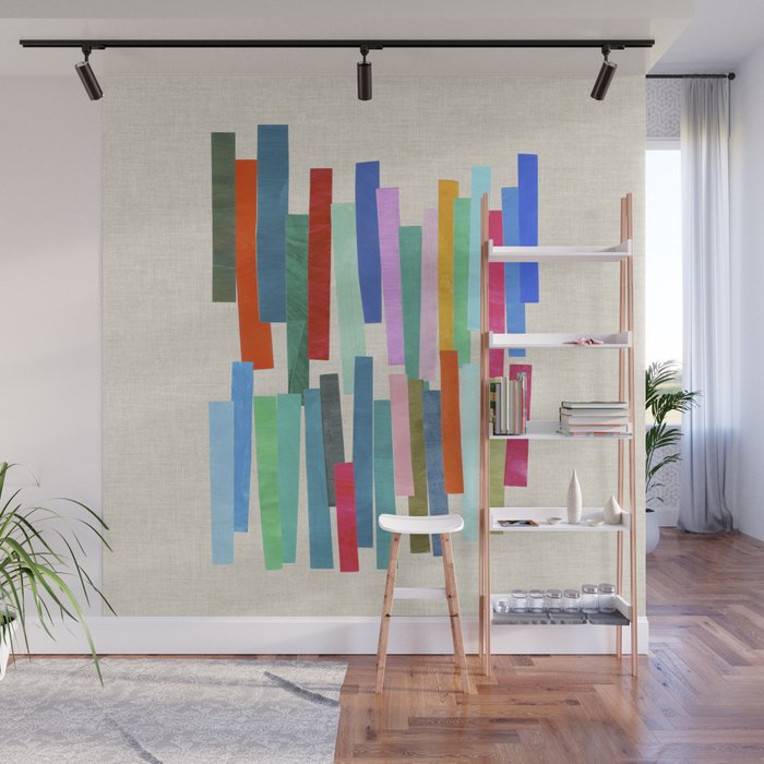 Prism Shards Wall Mural Gallery Image 1