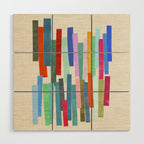 Prism Shards Wood Wall Art Gallery Image 1