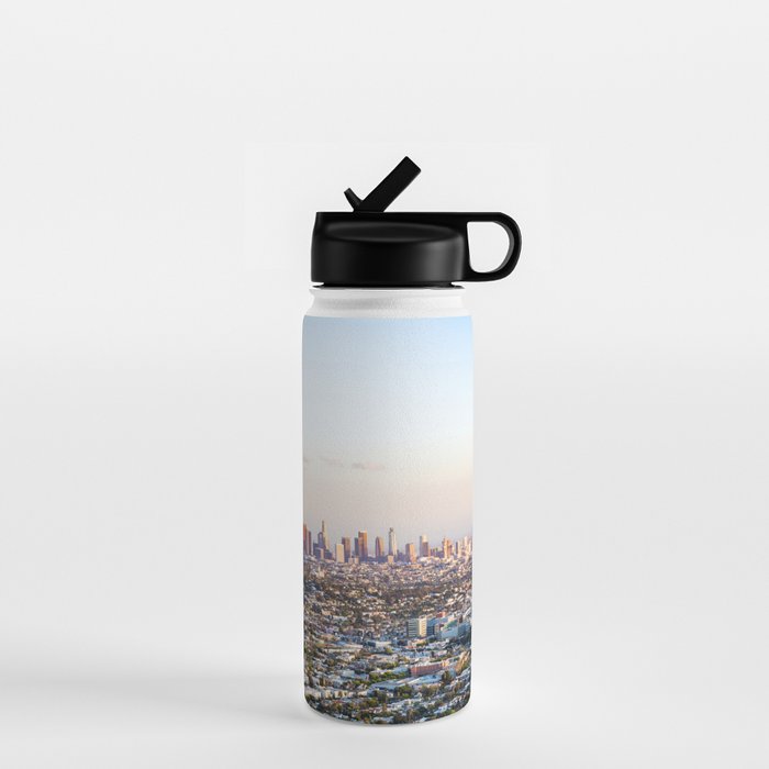 Los Angeles Skyline Water Bottle Gallery Image 1