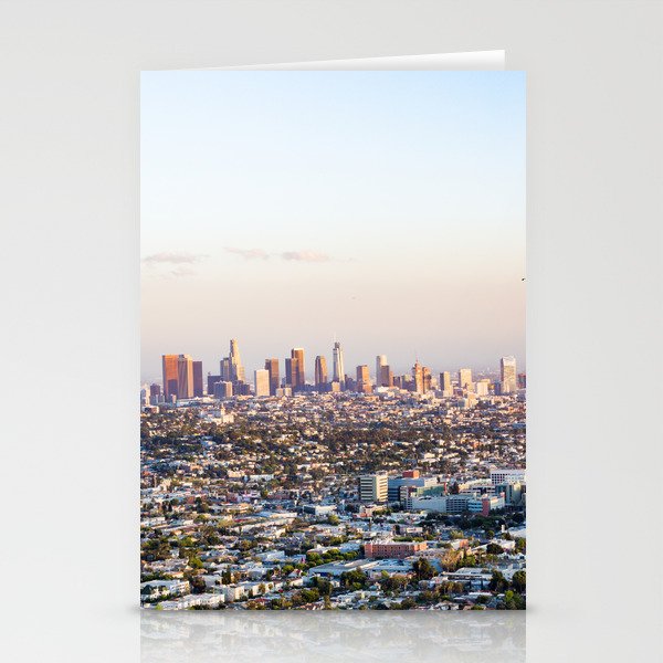 Los Angeles Skyline Stationery Card Gallery Image 1