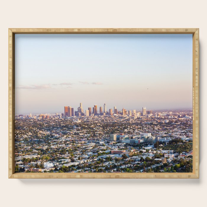 Los Angeles Skyline Serving Tray Gallery Image 1