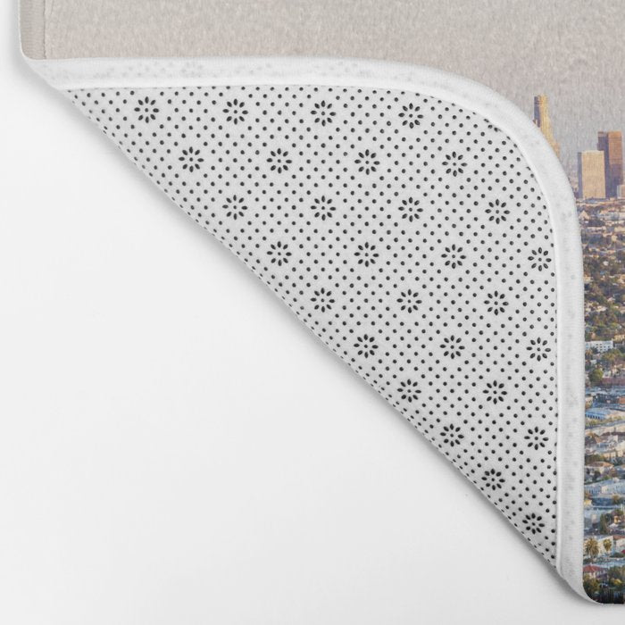 Los Angeles Skyline Bath Mat Gallery Image 2