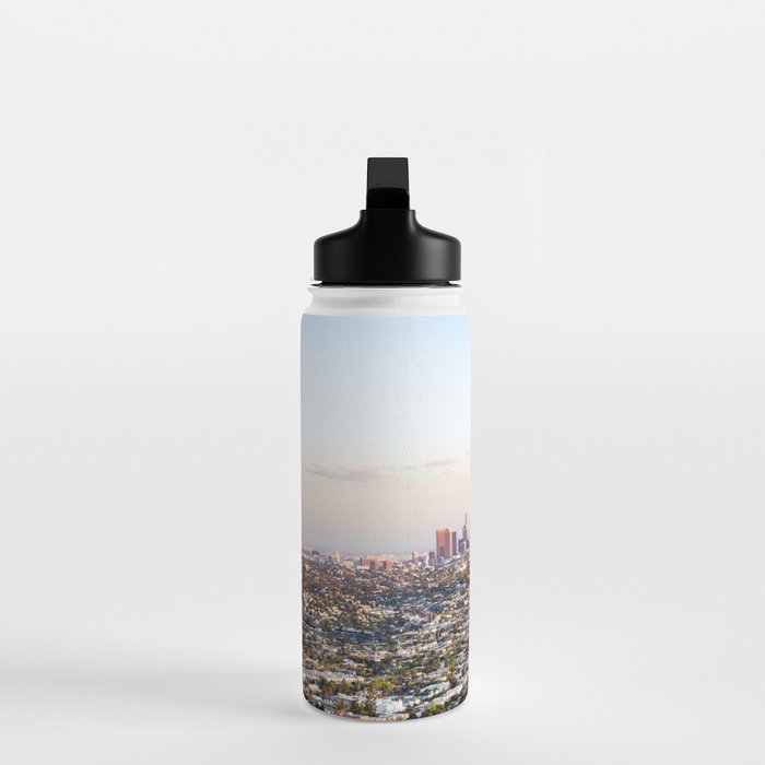 Los Angeles Skyline Water Bottle Gallery Image 3