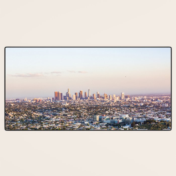 Los Angeles Skyline Desk Mat Gallery Image 3
