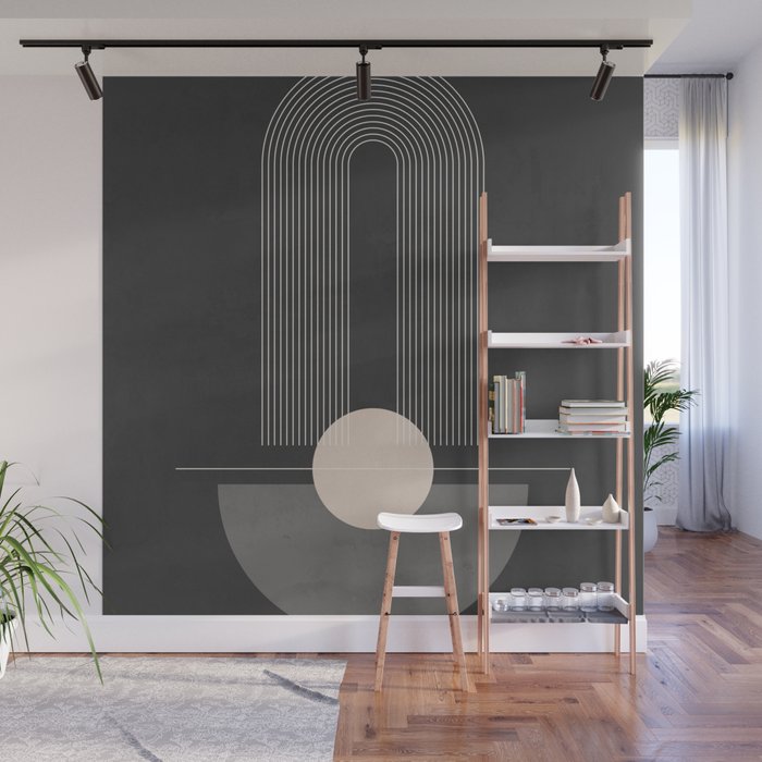 Geometric Shapes 55 Wall Mural Gallery Image 1