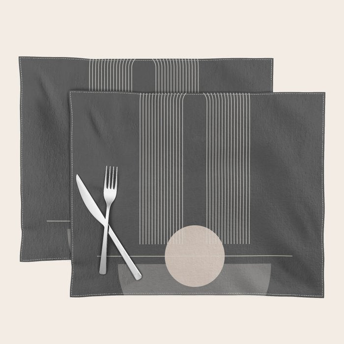 Geometric Shapes 55 Placemat Gallery Image 1