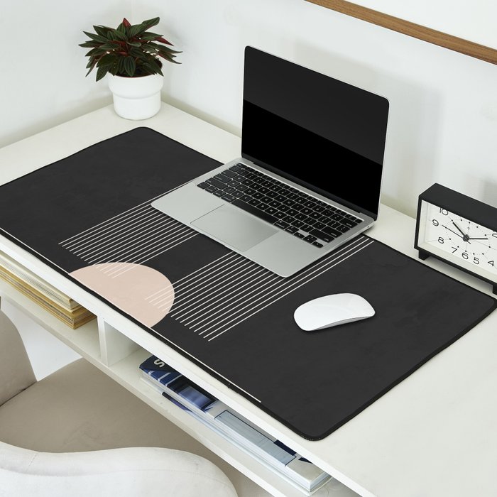 Geometric Shapes 55 Desk Mat Gallery Image 2
