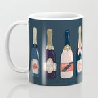 French Champagne Collection - Teal Coffee Mug Gallery Image 3