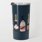 French Champagne Collection - Teal Travel Mug Gallery Image 3