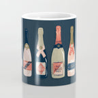 French Champagne Collection - Teal Coffee Mug Gallery Image 4
