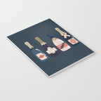 French Champagne Collection - Teal Notebook Gallery Image 3