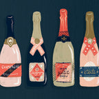 French Champagne Collection - Teal Coffee Mug Gallery Image 2