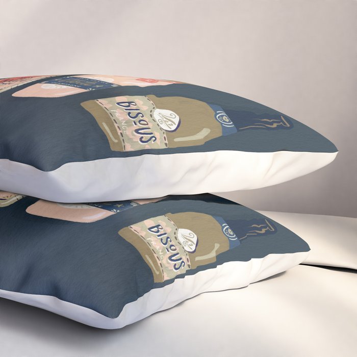 French Champagne Collection - Teal Pillow Sham Gallery Image 3