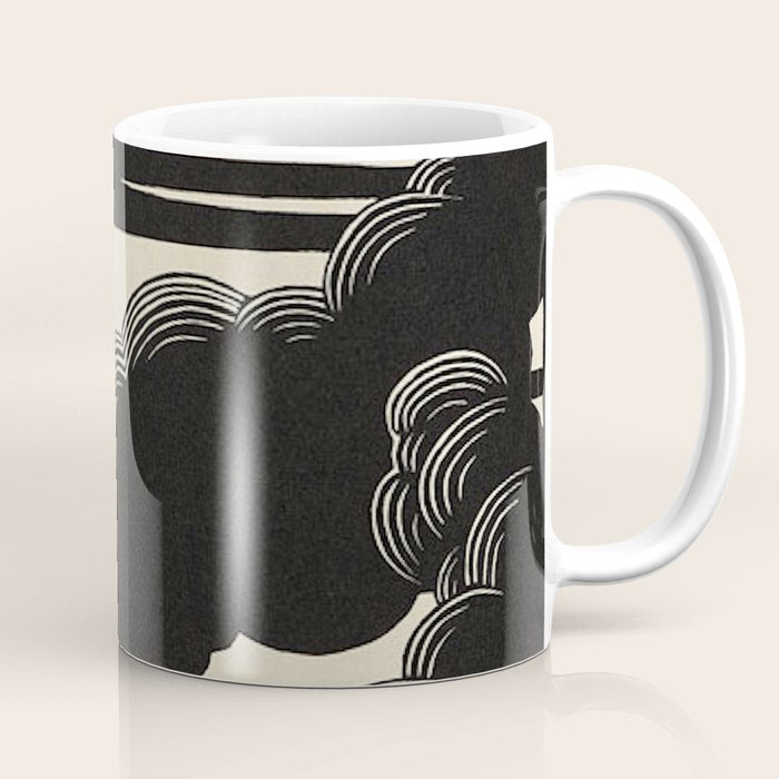 FeÌlix Vallotton Wolken, 1890 Midnight Moon Night Clouds Coffee Mug Gallery Image 1