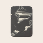 FeÌlix Vallotton Wolken, 1890 Midnight Moon Night Clouds Bath Mat Gallery Image 1