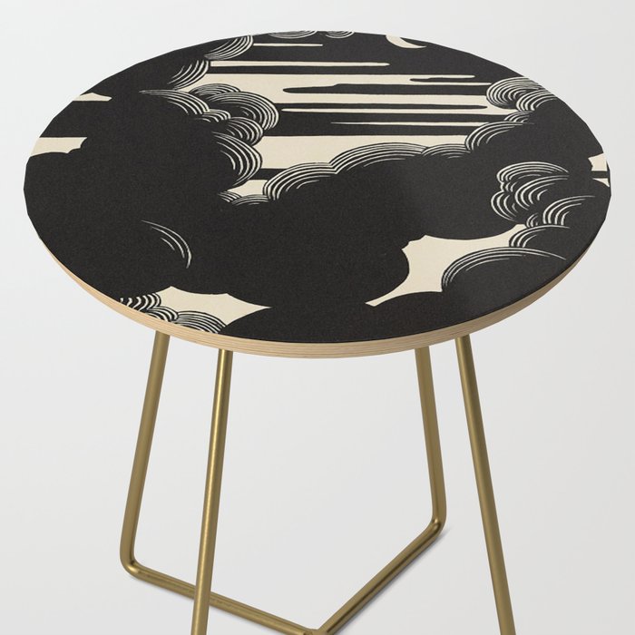 FeÌlix Vallotton Wolken, 1890 Midnight Moon Night Clouds Side Table Gallery Image 2