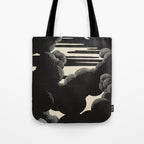 FeÌlix Vallotton Wolken, 1890 Midnight Moon Night Clouds Tote Bag Gallery Image 1