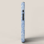 Coastal Daydreams Blue & White Ocean Collage Pattern iPhone Case Gallery Image 2