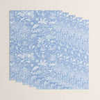 Coastal Daydreams Blue & White Ocean Collage Pattern Wrapping Paper Gallery Image 3