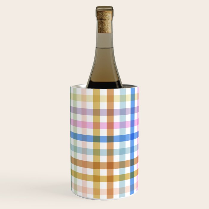 Rainbow Check Bliss Wine Chiller Gallery Image 3