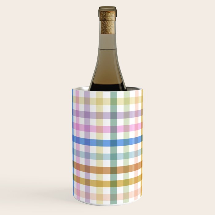 Rainbow Check Bliss Wine Chiller Gallery Image 1