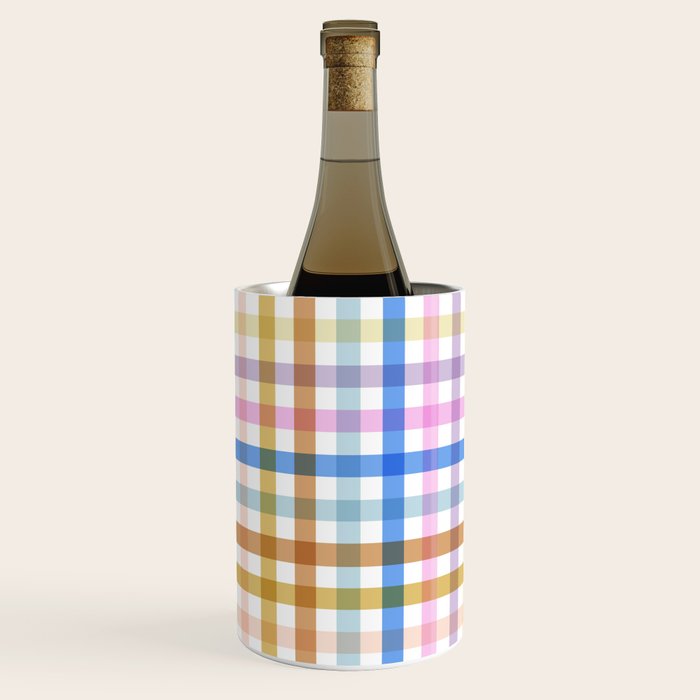 Rainbow Check Bliss Wine Chiller Gallery Image 2