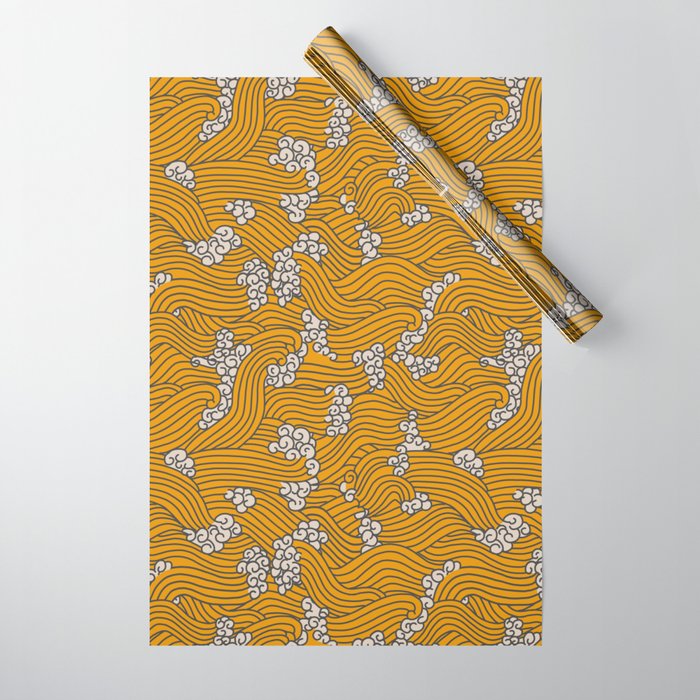 BENGAL MAYA WAVE Wrapping Paper Gallery Image 1