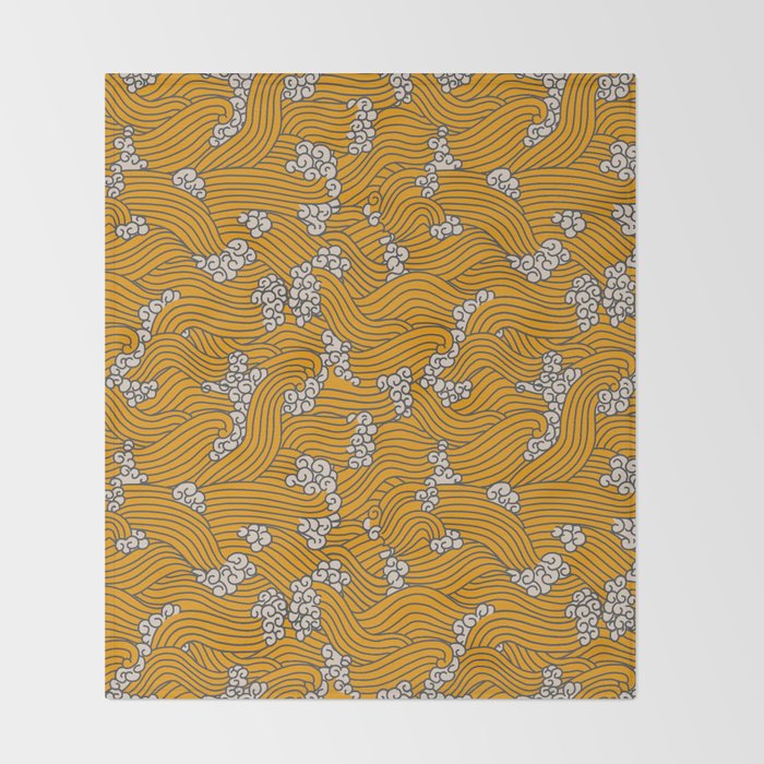 BENGAL MAYA WAVE Throw Blanket Gallery Image 2