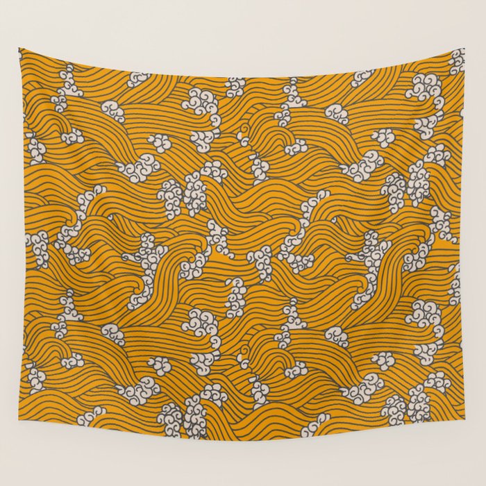 BENGAL MAYA WAVE Wall Tapestry Gallery Image 1