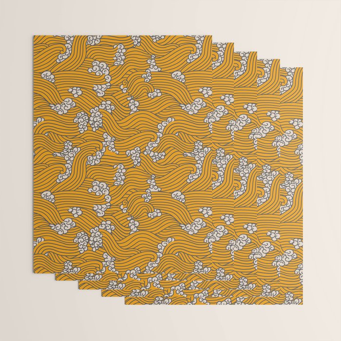 BENGAL MAYA WAVE Wrapping Paper Gallery Image 3