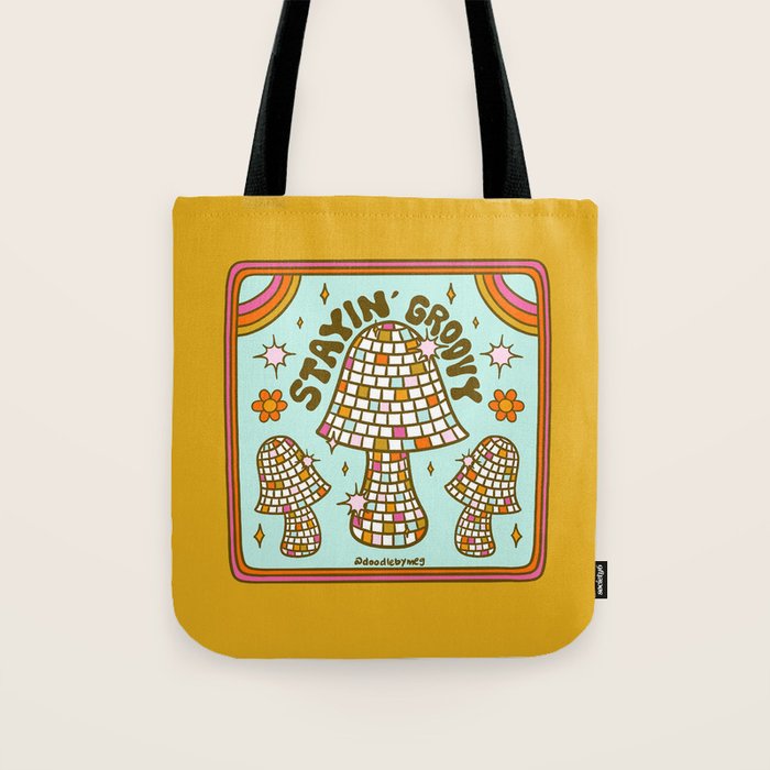 Stayin' Groovy Tote Bag Gallery Image 1
