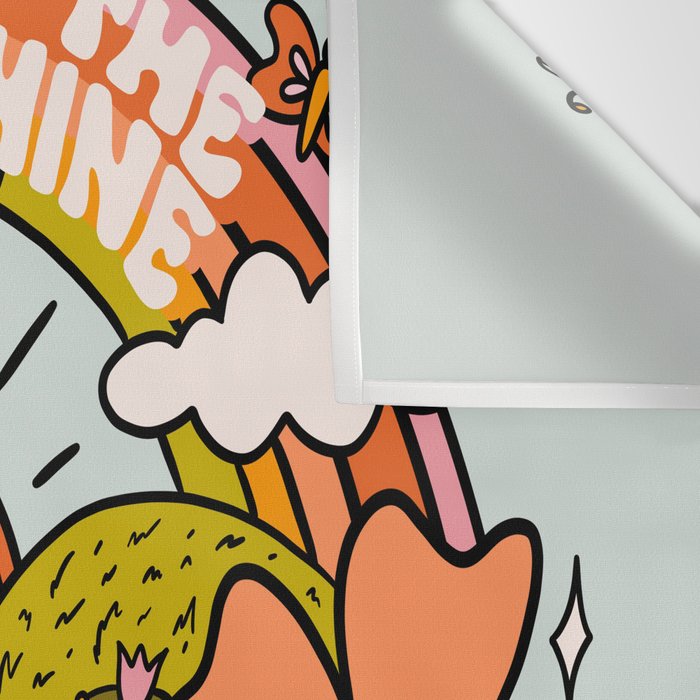 Livin' In the Sunshine Wall Tapestry Gallery Image 3