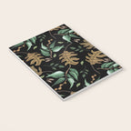 Fall of fall leaves dark Notebook Gallery Image 3