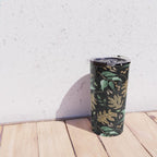 Fall of fall leaves dark Travel Mug Gallery Image 4