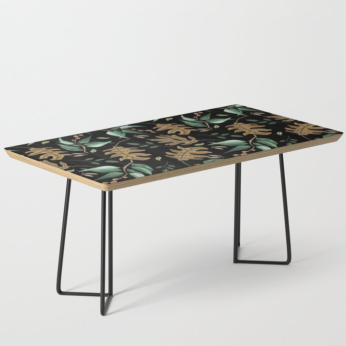 Fall of fall leaves dark Coffee Table Gallery Image 1