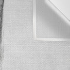 Rabbit - Black & White Wall Tapestry Gallery Image 3