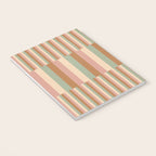 Mixed Stripes Pattern XIX Boho Summer Notebook Gallery Image 3