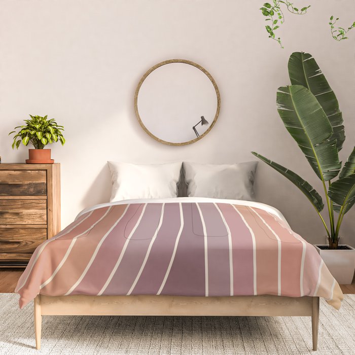 Gradient Curvature I Comforter Gallery Image 3