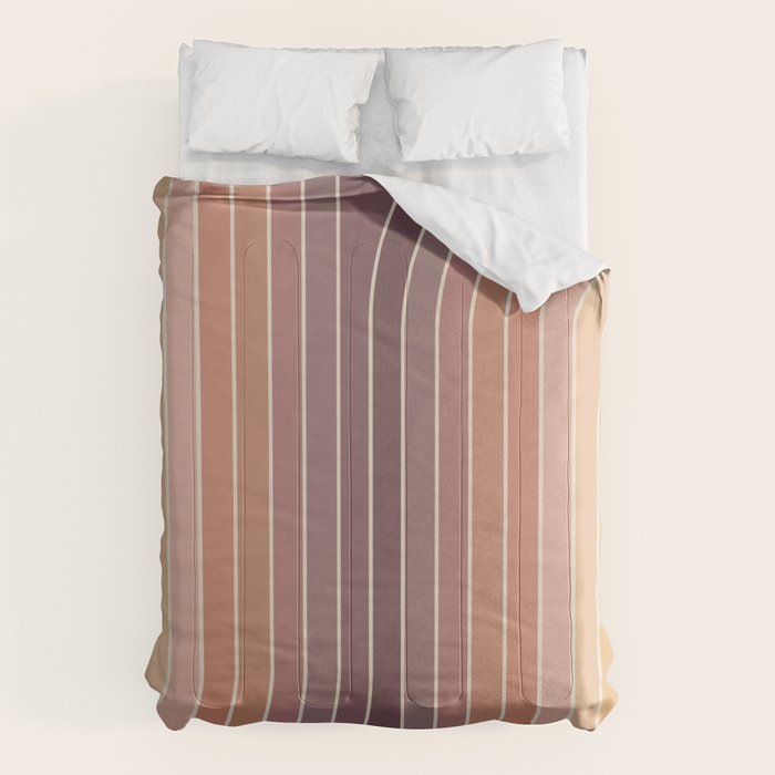 Gradient Curvature I Comforter Gallery Image 1